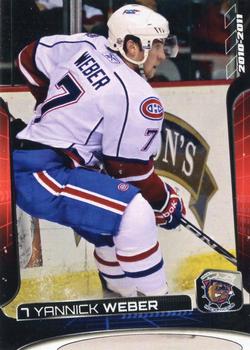 2010-11 Extreme Hamilton Bulldogs AHL #5 Yannick Weber Front