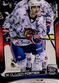 2010-11 Extreme Hamilton Bulldogs AHL #8 Olivier Fortier Front