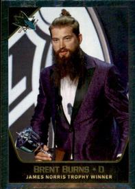 2017-18 Panini Stickers #5 Brent Burns Front