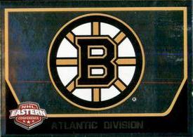 2017-18 Panini Stickers #10 Boston Bruins Logo Front