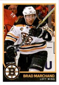 2017-18 Panini Stickers #22 Brad Marchand Front