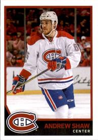 2017-18 Panini Stickers #100 Andrew Shaw Front
