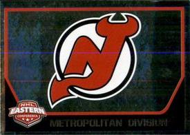 2017-18 Panini Stickers #108 New Jersey Devils Logo Front