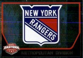2017-18 Panini Stickers #136 New York Rangers Logo Front