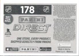 2017-18 Panini Stickers #178 Pittsburgh Penguins Logo Back