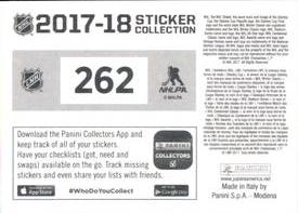 2017-18 Panini Stickers #262 Calgary Flames Logo Back