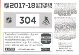 2017-18 Panini Stickers #304 Dallas Stars Logo Back
