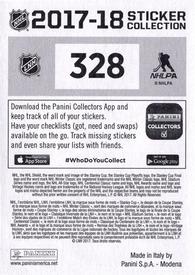 2017-18 Panini Stickers #328 Ryan Nugent-Hopkins Back