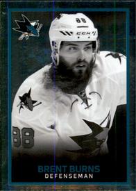 2017-18 Panini Stickers #376 Brent Burns Front