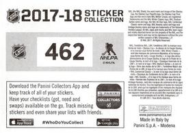 2017-18 Panini Stickers #462 Vladimir Tarasenko Back