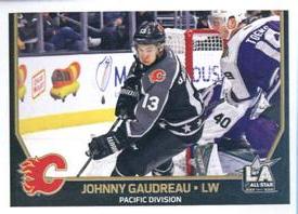 2017-18 Panini Stickers #465 Johnny Gaudreau Front