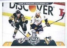 2017-18 Panini Stickers #494 Stanley Cup Finals Game 2 Front