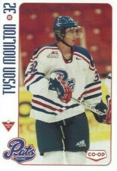 2001-02 Canadian Tire Regina Pats (WHL) #NNO Tyson Moulton Front