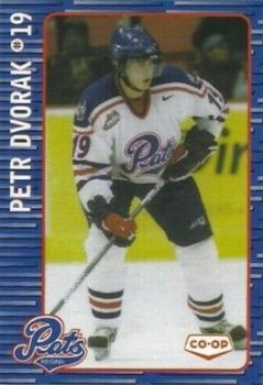 2002-03 Co-op Regina Pats (WHL) #NNO Petr Dvorak Front