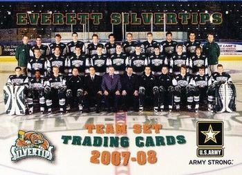 2007-08 Grandstand Everett Silvertips (WHL) #28 Everett Silvertips Front