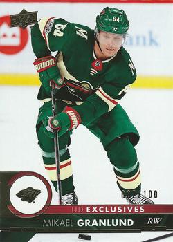 2017-18 Upper Deck - UD Exclusives #342 Mikael Granlund Front