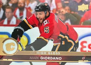 2017-18 Upper Deck - UD High Gloss #280 Mark Giordano Front