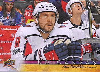 2017-18 Upper Deck - UD Canvas #C203 Alex Ovechkin Front