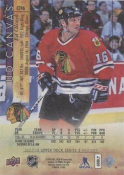 2017-18 Upper Deck - UD Canvas #C246 Ed Olczyk Back