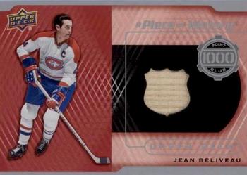 2017-18 Upper Deck - A Piece of History 1000 Point Club #PC-JB Jean Beliveau Front