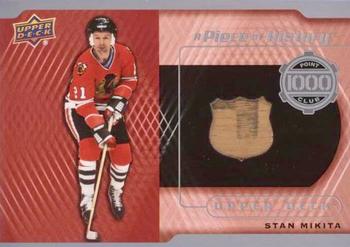 2017-18 Upper Deck - A Piece of History 1000 Point Club #PC-SM Stan Mikita Front