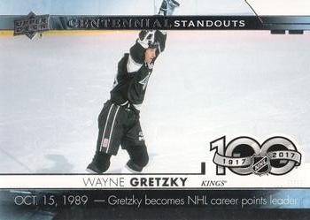 2017-18 Upper Deck - Centennial Standouts #CS-1 Wayne Gretzky Front