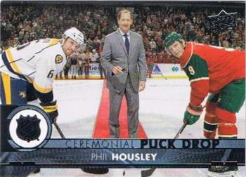 2017-18 Upper Deck - Ceremonial Puck Drop #CPD-1 Phil Housley Front