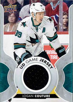 2017-18 Upper Deck - UD Game Jerseys #GJ-LC Logan Couture Front