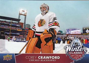 2017-18 Upper Deck - NHL Winter Classic Jumbo #WC-10 Corey Crawford Front