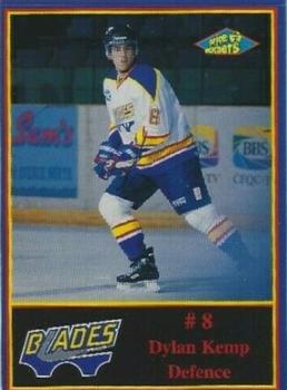 1997-98 Saskatoon Blades (WHL) #NNO Dylan Kemp Front