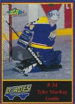 1997-98 Saskatoon Blades (WHL) #NNO Tyler MacKay Front