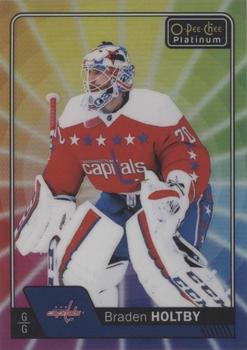 2016-17 O-Pee-Chee Platinum - Rainbow Color Wheel #30 Braden Holtby Front