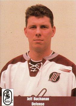1998-99 Hershey Bears (AHL) #3 Jeff Buchanan Front