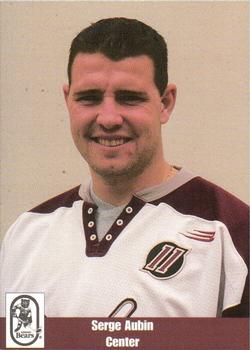 1998-99 Hershey Bears (AHL) #15 Serge Aubin Front