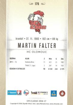 2016-17 OFS Classic Serie I #176 Martin Falter Back