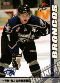 2007-08 Choice Swift Current Broncos (WHL) #NNO R.J. LaRochelle Front