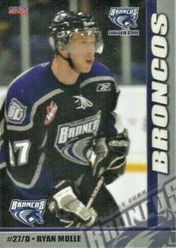 2007-08 Choice Swift Current Broncos (WHL) #NNO Ryan Molle Front