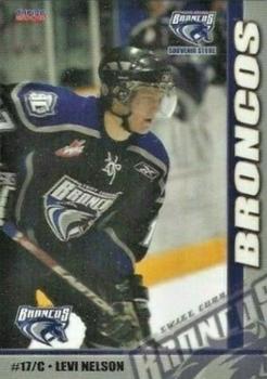 2007-08 Choice Swift Current Broncos (WHL) #NNO Levi Nelson Front