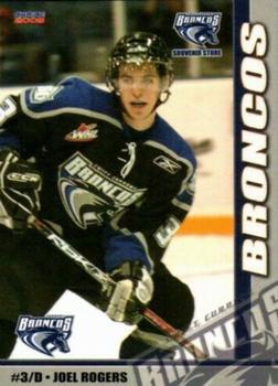 2007-08 Choice Swift Current Broncos (WHL) #NNO Joel Rogers Front
