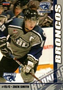 2007-08 Choice Swift Current Broncos (WHL) #NNO Zack Smith Front