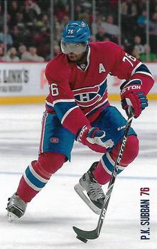 2014-15 Montreal Canadiens #NNO P.K. Subban Front