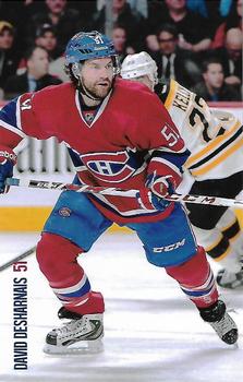 2014-15 Montreal Canadiens #NNO David Desharnais Front