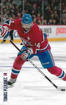 2014-15 Montreal Canadiens #NNO Tomas Plekanec Front