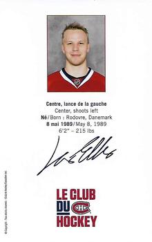 2014-15 Montreal Canadiens #NNO Lars Eller Back