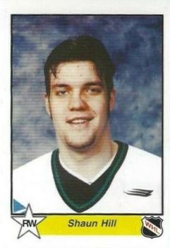 1998-99 Prince Albert Raiders (WHL) #10 Shaun Hill Front