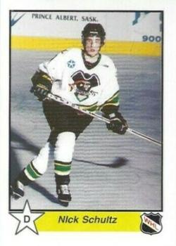1998-99 Prince Albert Raiders (WHL) #21 Nick Schultz Front