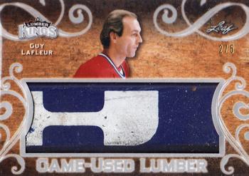 2017 Leaf Lumber Kings - Game-Used Lumber - Silver #GUL-16 Guy Lafleur Front