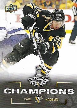 2016 Upper Deck Stanley Cup Champions Box Set #1 Carl Hagelin Front