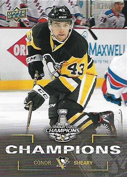 2016 Upper Deck Stanley Cup Champions Box Set #12 Conor Sheary Front