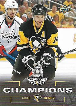 2016 Upper Deck Stanley Cup Champions Box Set #18 Chris Kunitz Front